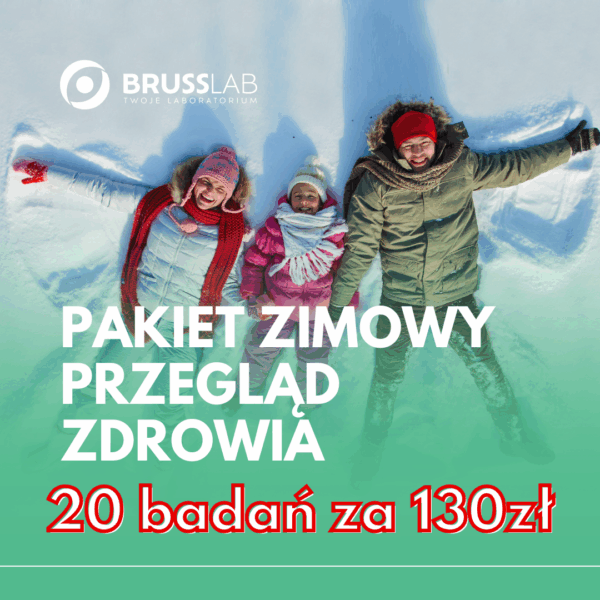 PAKIET ZIMOWY PRZEGLĄD ZDROWIA - 20 badań